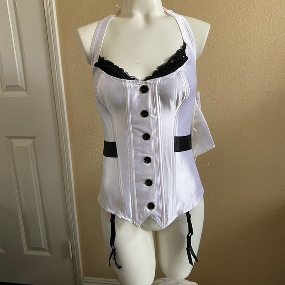 NEW 2 piece Fredericks of Hollywood Corset set - Picture 3 of 12